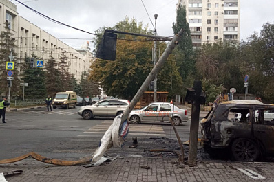 В Самаре стали известны подробности ДТП со сгоревшим "Лексусом"