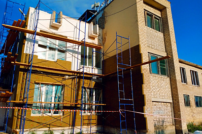 Дом культуры "Юность" в Волжском районе обретает новый вид 