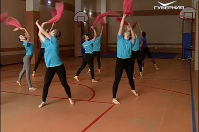 Танцевальный ансамбль "Грация" готовится к престижному всероссийскому конкурсу