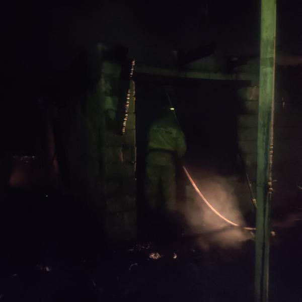 В Самарской области при пожаре в бане мужчина получил серьезные ожоги