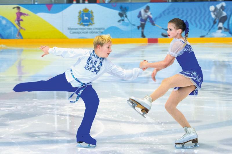 В Самаре прошли областные соревнования по танцам на льду