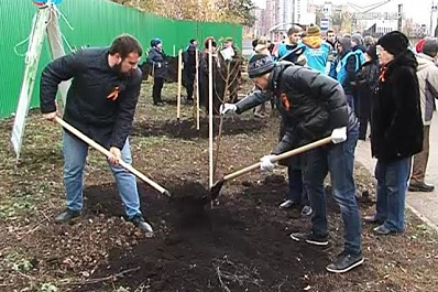 Дерево Победы: в Самаре появилась новая липовая аллея