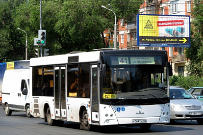 В Самаре автобусы маршрута № 41 пустили в объезд