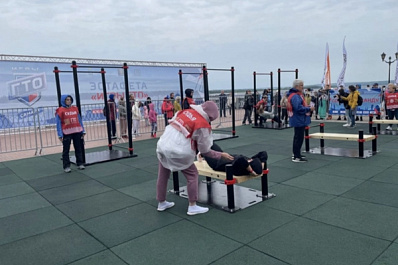 12 июня в Самаре прошла первая эстафета "Игры ГТО"