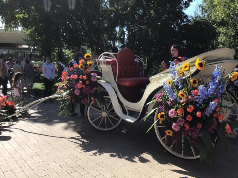 Карнавал, встреча с Васильевым и песни Шаляпина: в Самаре проходит "Фестиваль цветов"