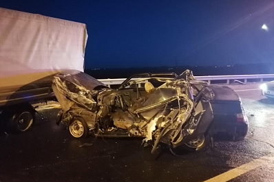 Под Сызранью "десятка" врезалась в "Газель": погиб водитель   