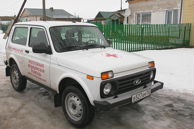 Медсёстрам фельдшерско-акушерских пунктов в Красноармейском районе передали ключи от автомобилей