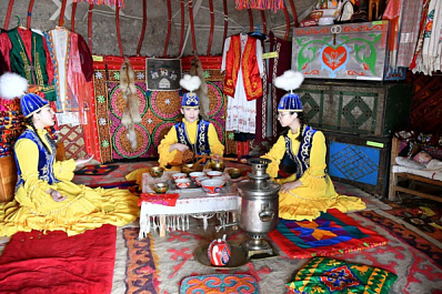 Самарские казахи отметили праздник Корису айты, связанный с ожиданием перемен к лучшему