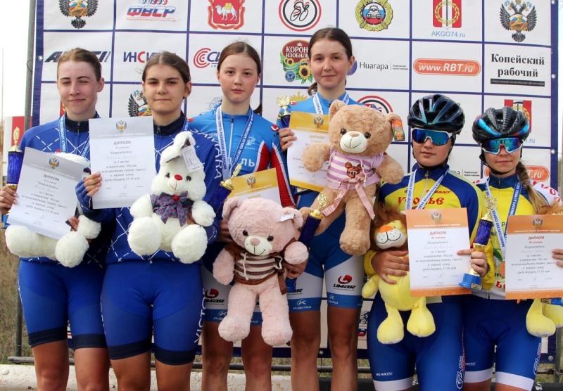 Самарские велосипедистки выиграли медали первенства страны