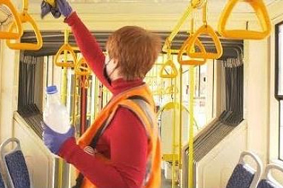 Как самарские кондуктора и водители соблюдают санитарные предписания