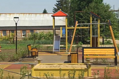 За полгода в Кинеле благоустроили 7 дворов и 6 общественных пространств