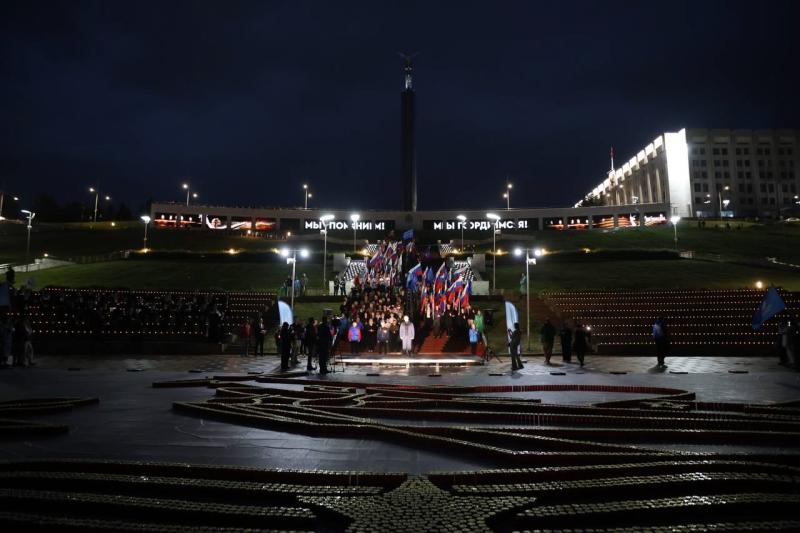 Самарская область присоединилась к акциям "Огненные картины войны" и "Свеча памяти"