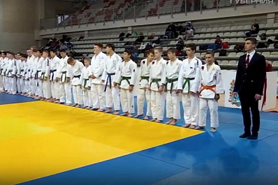 В Самаре прошли всероссийские соревнования по дзюдо среди юношей детской лиги "Триумф Energy"