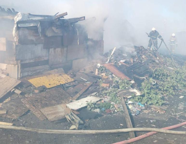 В Волжском районе 27 июля при пожаре в Южном городе погиб человек