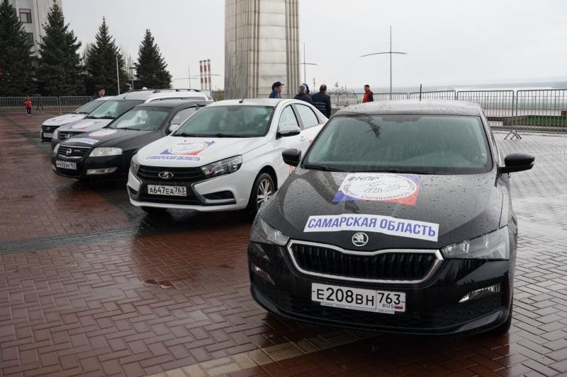 В Самаре стартовал автопробег в поддержку воинов, участвующих в специальной операции на Украине