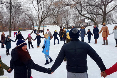 Масленичные гулянья захватили Самару