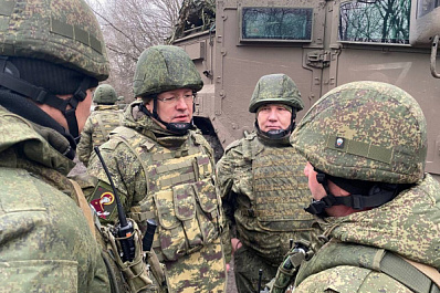 Губернатор Дмитрий Азаров поддержал самарских бойцов на передовой в зоне СВО