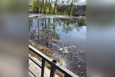 В Самаре до конца июня 2021 года начнут очистку озера в сквере "Родничок надежды"
