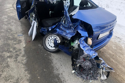 В Самарской области в ДТП на трассе пострадал подросток