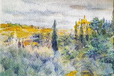 В Самаре покажут акварели из Иерусалима