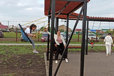 В Сергиевском районе появился новый парк 