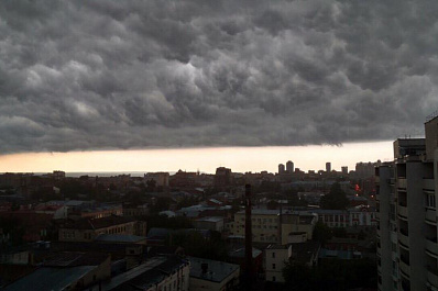 Шторм, ливень и град надвигаются на Самарскую область