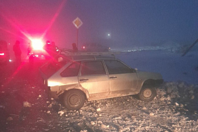 В Самарской области столкнулись "Ауди" и "девятка"