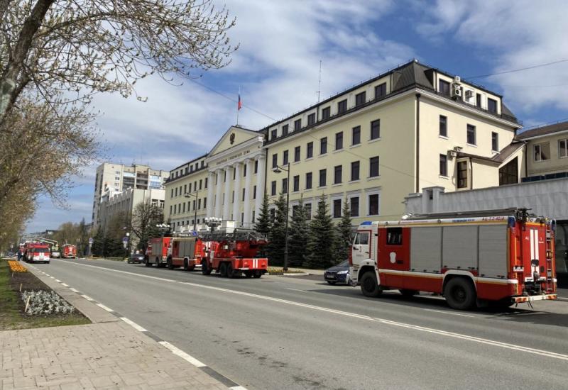 В Самарской губернской думе сработала пожарная сигнализация