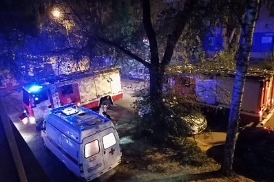 В Самаре в ночном пожаре на ул. Марии Авейде погиб мужчина