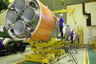 На космодроме Байконур завершили сборку самарской ракеты