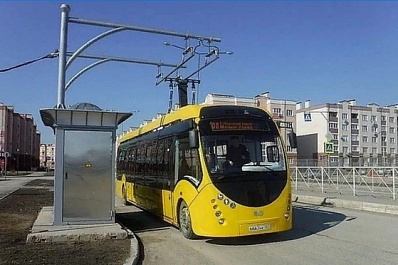 В Самаре вновь сломался электробус