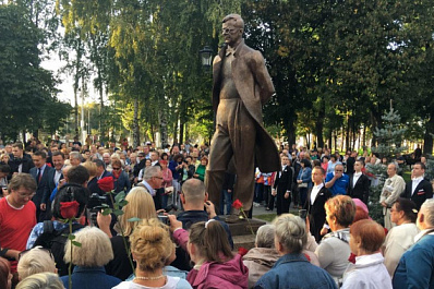 В Самаре на открытии памятника Шостаковичу присутствовал Зураб Церетели