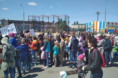 В Тольятти проходит благотворительный семейный фестиваль Весна детям