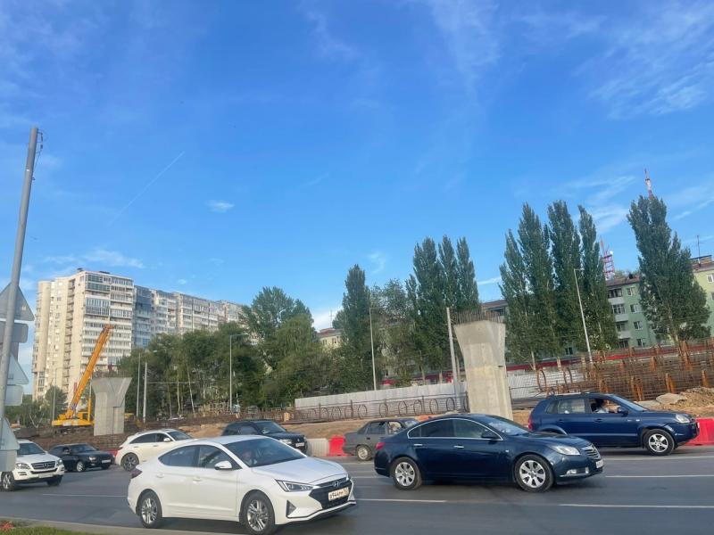 С 18 августа 2021 года в Самаре перекроют дорогу из-за строительства эстакады на Ново-Садовой