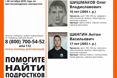 В Самарской области занимаются поисками двух подростков 