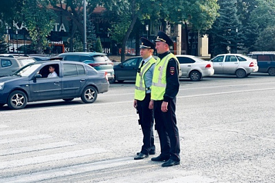 Региональная Госавтоинспекция провела профилактический рейд "Пешеходный переход"