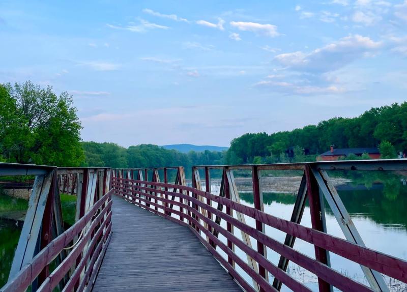 В селе Хворостянка появится новый подвесной мост на пути к школе