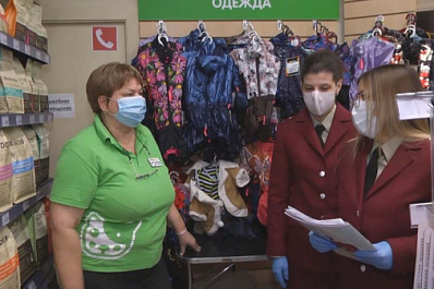 Самарский ТЦ повторно проверили на соблюдение масочного режима 