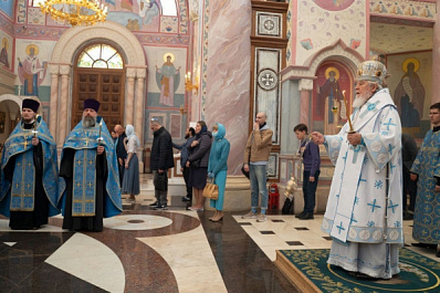 В храмах Самарской области прошли торжественные службы в честь Благовещения