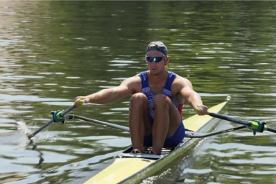 Гребец Александр Вязовкин провел первую тренировку после возвращения в Самару