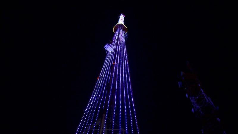 В Самаре 5 октября на телебашне включат праздничную иллюминацию