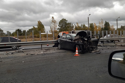 В Самарской области в районе Курумоча произошла смертельная авария   