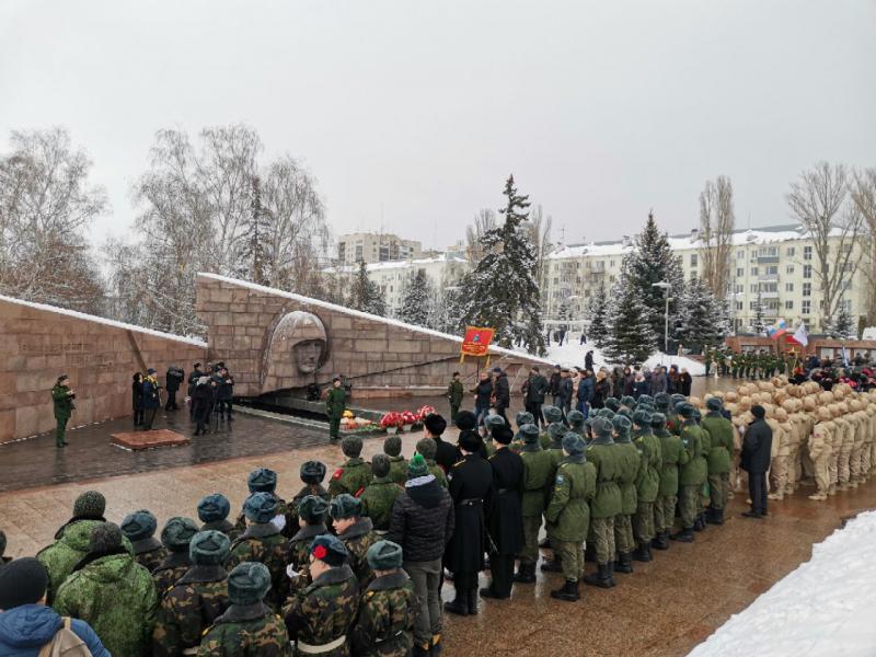В Самаре отметили годовщину Победы в Сталинградской битве