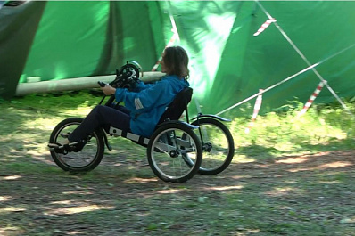 Первая в этом году туристическая смена от Инклюзивного ресурсного центра прошла на Мастрюковских озёрах