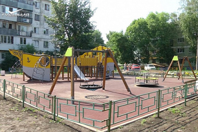 В Самаре обновили еще один двор по проекту "СОдействие"