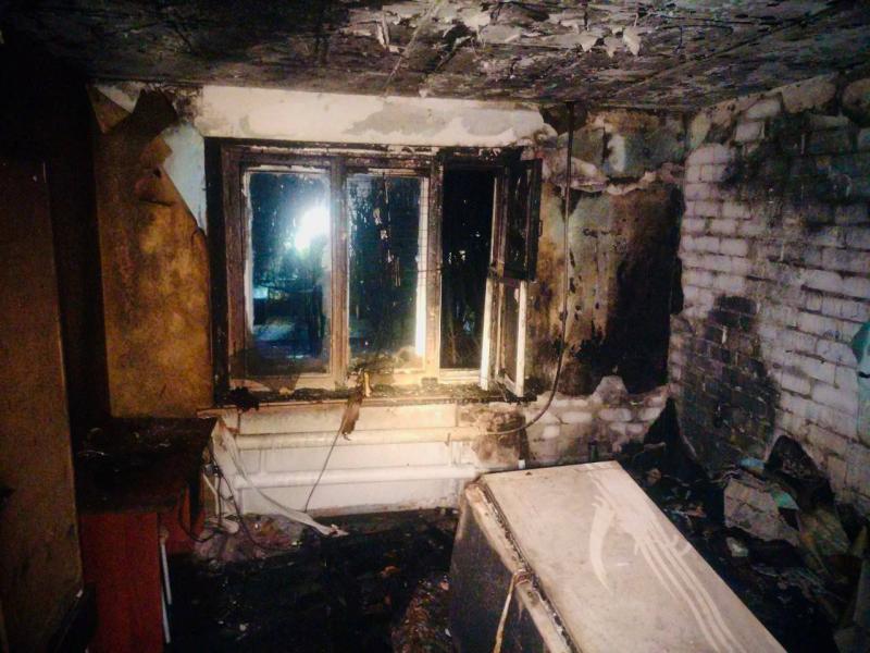В Самарской области 18 ноября вспыхнула квартира 