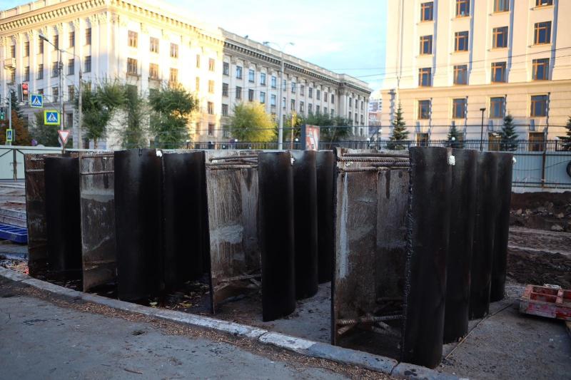 На Самарской площади возводят важнейший для метрополитена объект
