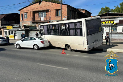 16 мая в Самаре водитель автобуса сбил мужчину на остановке