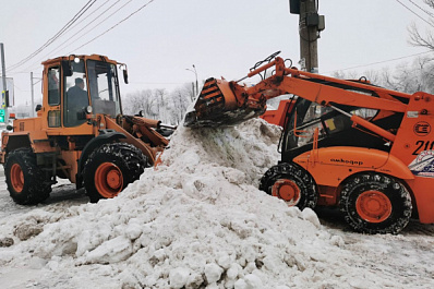 Просьба убрать автомобили: где в Самаре будут чистить снег в ночь с 23 на 24 февраля