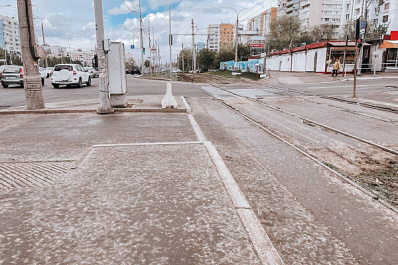 В Самаре отремонтируют трамвайные рельсы на перекрестках